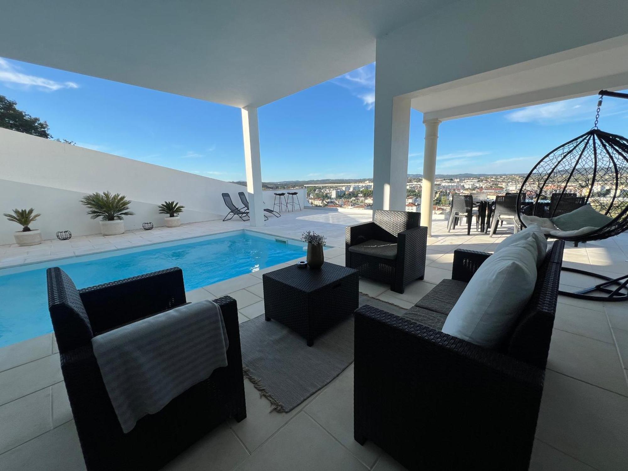Vila Pombal Tomar - Luxury Apartment With Private Pool And Castle View Exterior foto